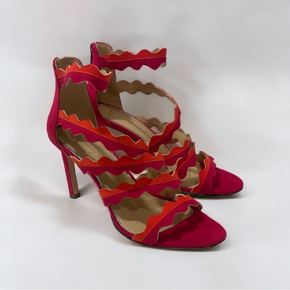 Jessica Simpson Caveena Raspberry Heel